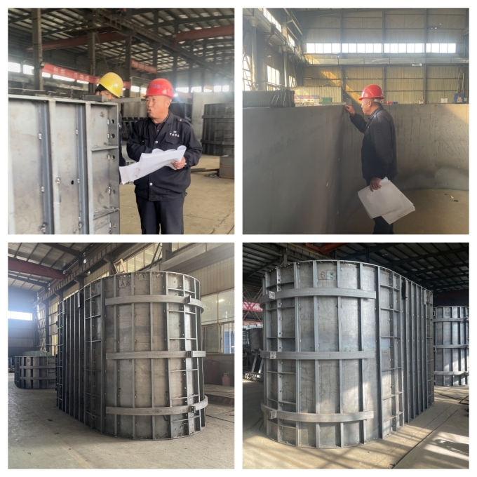 铁路墩柱试拼中,我们更用心。