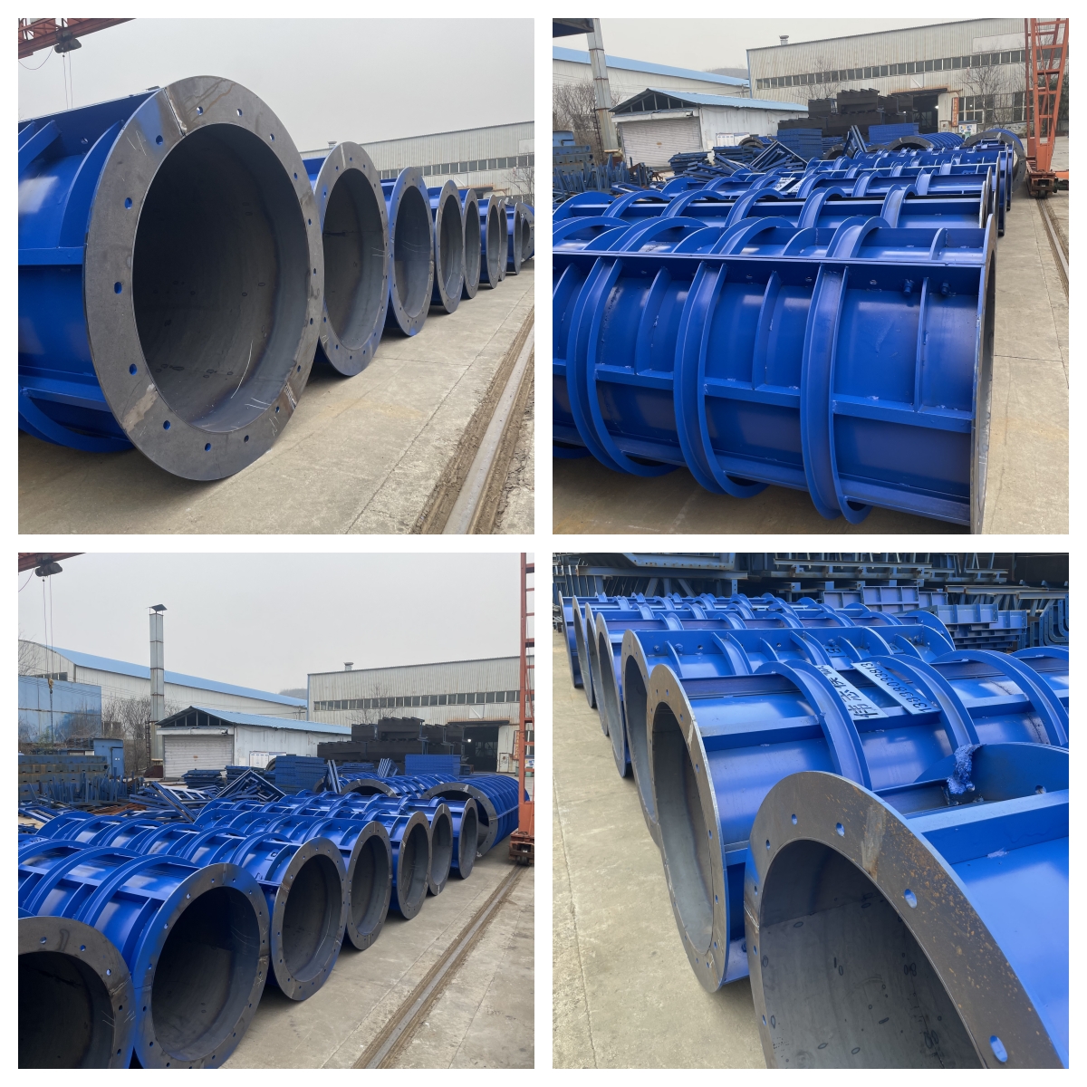 伟志模板老客户二次定制圆柱模发货!